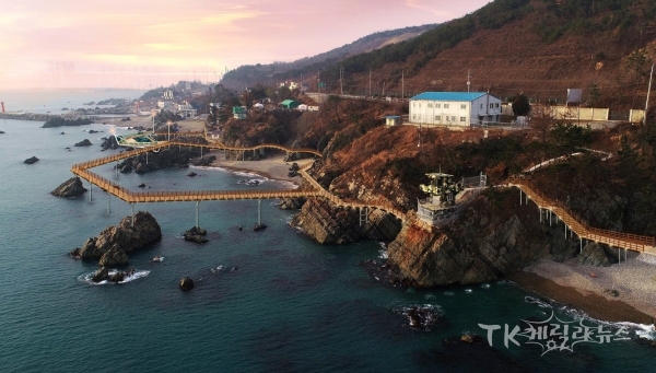 양남 관성솔밭해변 야간 트레킹 코스 확장  사진=경주시