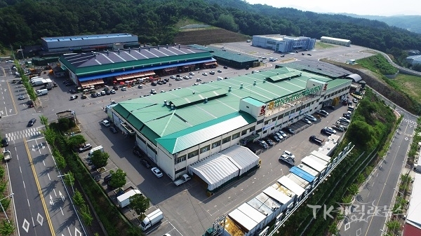 안동농수산물도매시장 전경   사진=안동시