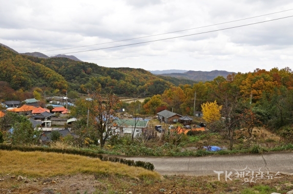 하범곡 농촌체험휴양마을 전경 사진=경북도