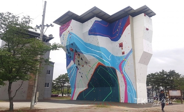 안동스포츠클라이밍장 . 사진=안동시