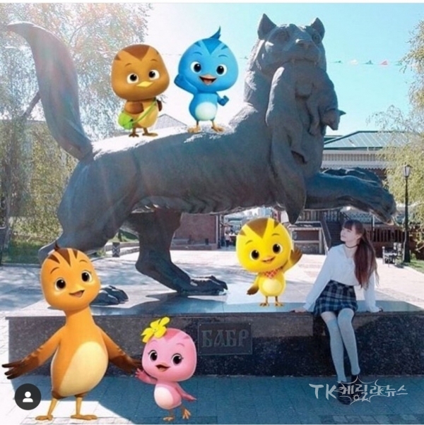 엄마까투리 SNS 포토 공모전 수상작(니코라에바 스베트라나(Николаева Светлана)씨). 사진=경북문화콘텐츠진흥원