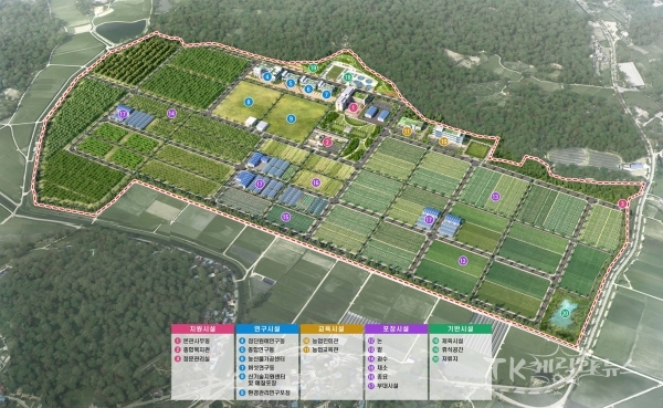 경북도 농업기술원 조감도. 사진=경북도