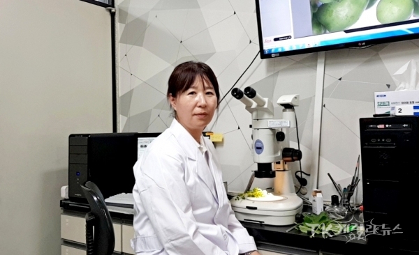 임양숙연구사. 사진=경북도농기술원