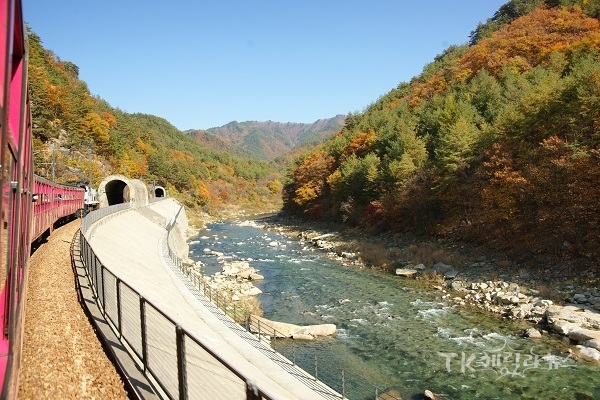 봉화군 낙동강 세평하늘길.  사진=경북도