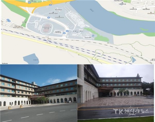 훈련장 위치도. 사진=대구시