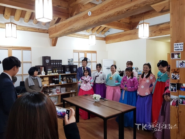 대만 관광객.  사진=안동시