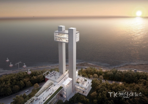 영덕해상케이블카 조감도. 사진=경북도