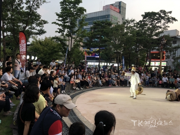 하회탈츰 공연. 사진=안동시