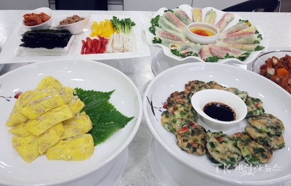 안동 마 요리. 사진=안동농기원