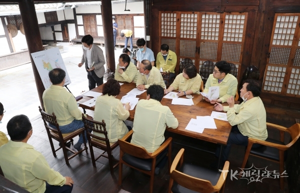 계상고택 현장방문. 사진=안동시의회