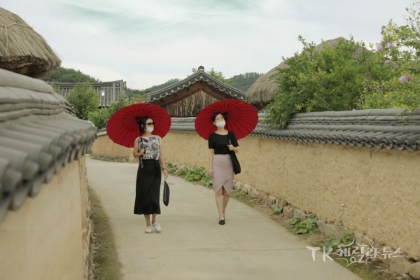 0하회마을 양산. 사진=안동시