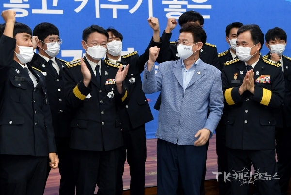 소방공무원 임용식. 사진=경북도