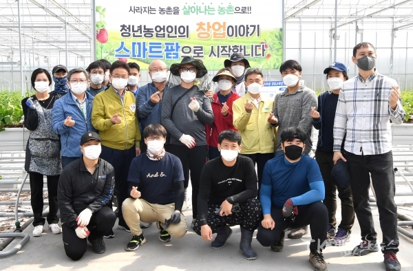 청년농업인 스마트팜. 사진=경북도