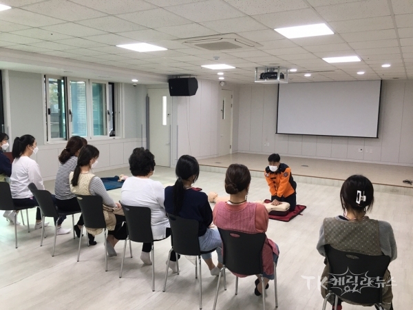 소방안전교육. 사진=안동소방서