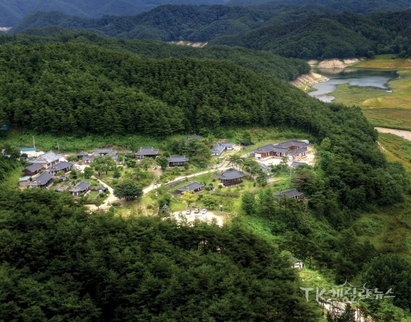 안동 군자마을 전경. 사진=경북도
