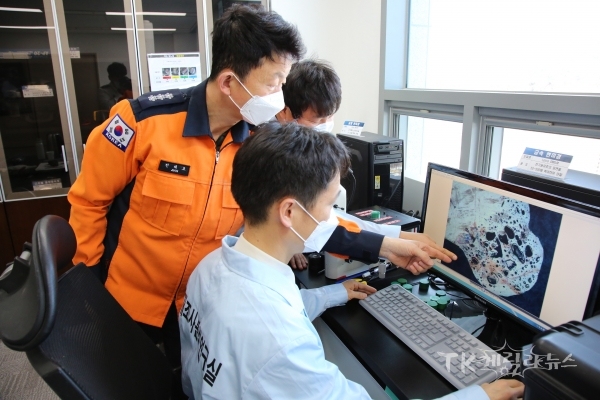 화재조사 분석. 사진=경북도