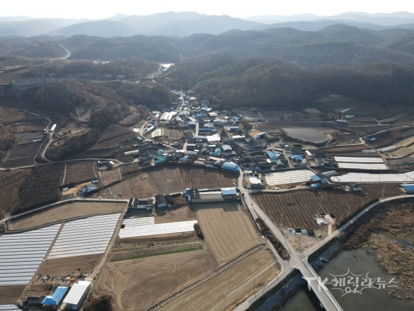 취약지역개조사업 선정(의흥면 이지2리). 사진=군위군