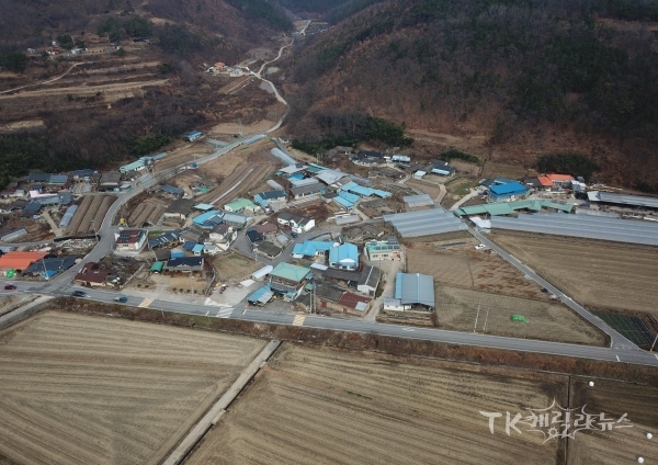 취약지역개조사업 선정(효령면 화계1리). 사진=군위군
