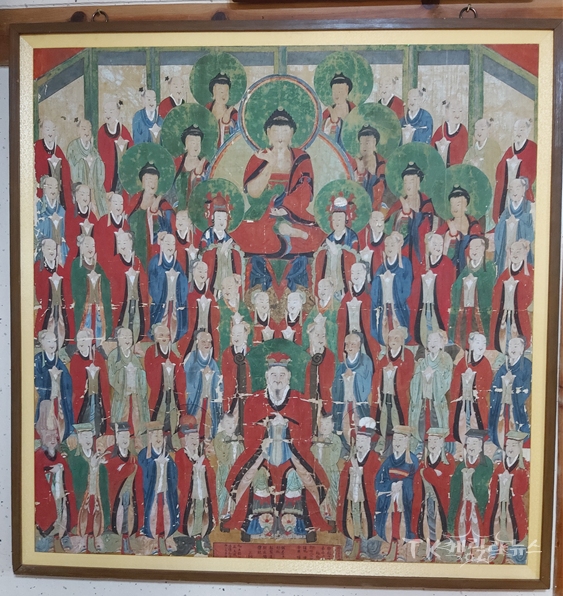 경주 길상사 불화(칠성도). 사진=경북도