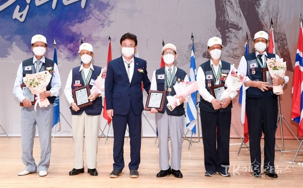 6.25전쟁 제71주년 기념 행사. 사진=경북도