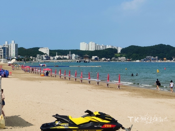 영일대 해수욕장. 사진=경북도