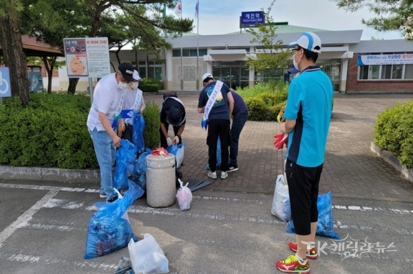 플로깅.  사진=예천군