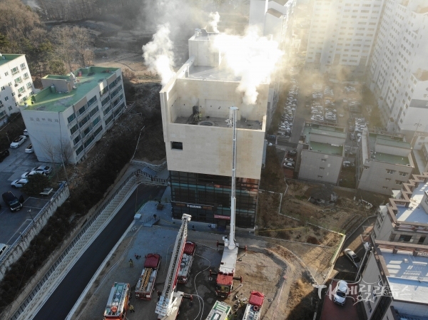 화재 현장. 사진=안동소방서