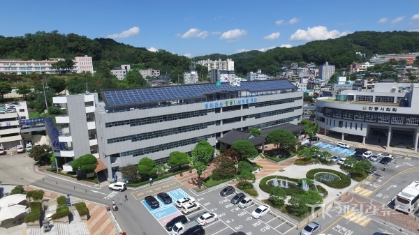 안동시청 전경