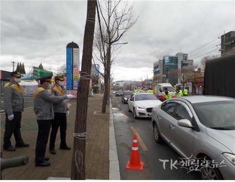 음주운전 합동단속. 사진=대구강북경찰서