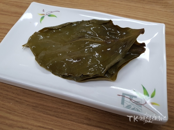 감잎장아찌. 사진=경북농기원