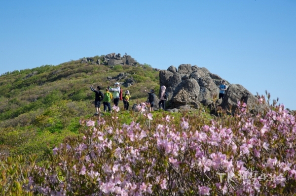 영주 소백산 국망봉 정상. 사진=영주시