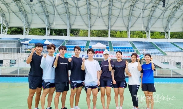 안동시청 롤러경기단 . 사진=안동시