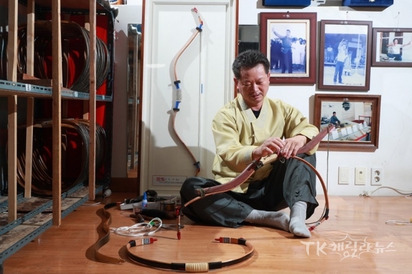 김성락 궁시장. 사진=예천군