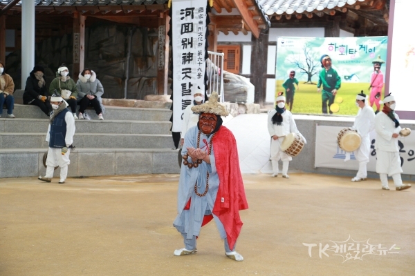 하회별신굿탈놀이. 사진=안동시