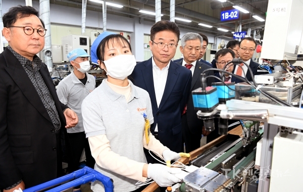 베트남 현지진출기업(크레신)방문. 사진=경북도
