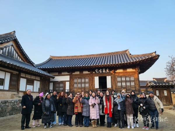 하회마을 팸투어. 사진=경북도