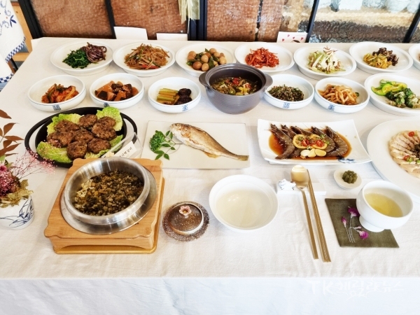 농업회사법인주식회사_도산참사랑 상차림. 사진=안동시