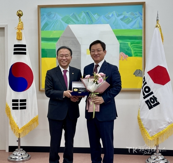 국정감사 우수의원 수상.  사진=김형동 의원실