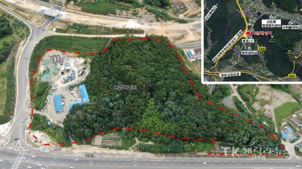 충효동에 지상 3층, 연면적 4,800㎡ 규모로 종목 특화형(볼링장)으로 건립  사진=경주시