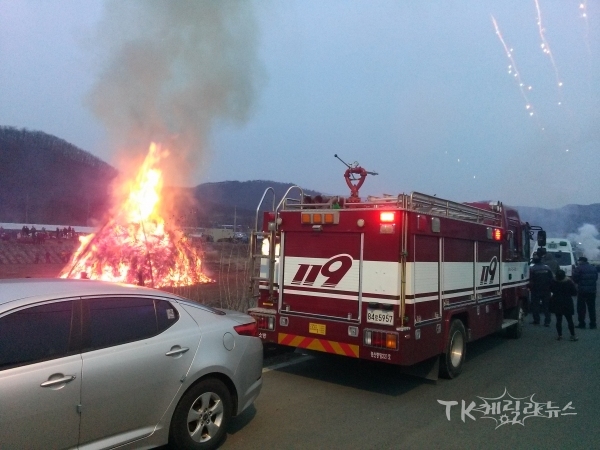 정월대보름 대비 특별경계근무,  사진=경북도