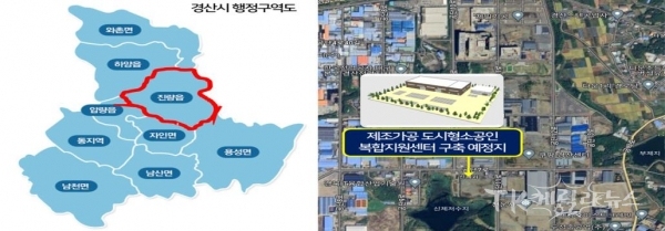 사업장 위치(조감도). 사진=경북도
