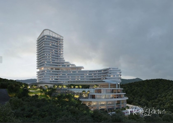 영덕 삼사유원지 숙박시설 조감도(안). 사진=경북도