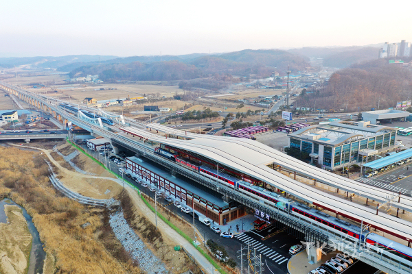 안동역 전경.  사진=안동시